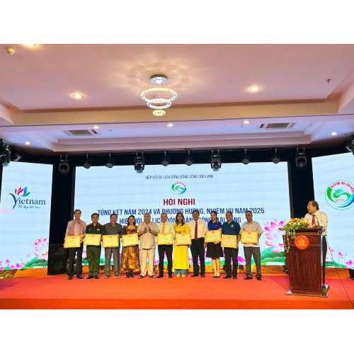 Hội Nghị Tổng Kết Hoạt Động Năm 2024 Và Triển Khai Phương Hướng Nhiệm Vụ Năm 2025 Của Hiệp Hội Du Lịch Đồng Bằng Sông Cửu Long